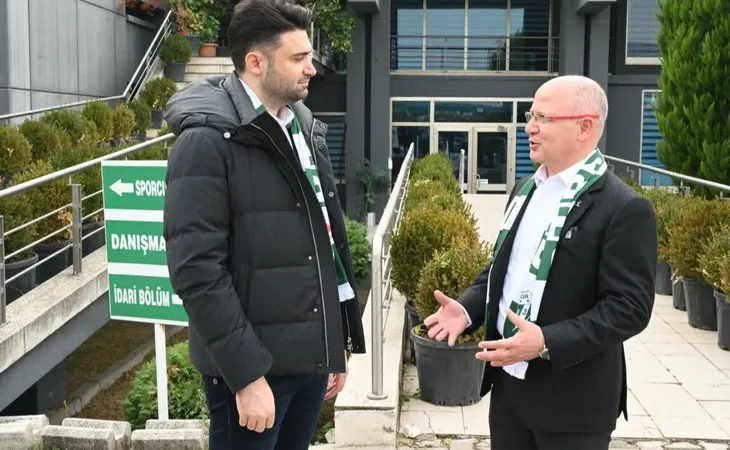 AK Parti’den Bursaspor’a ziyaret!..