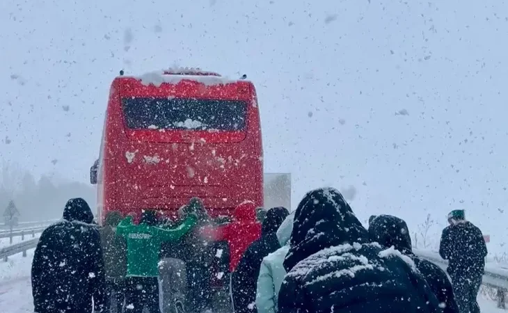 Taraftara geçmiş olsun mesajı geldi!..