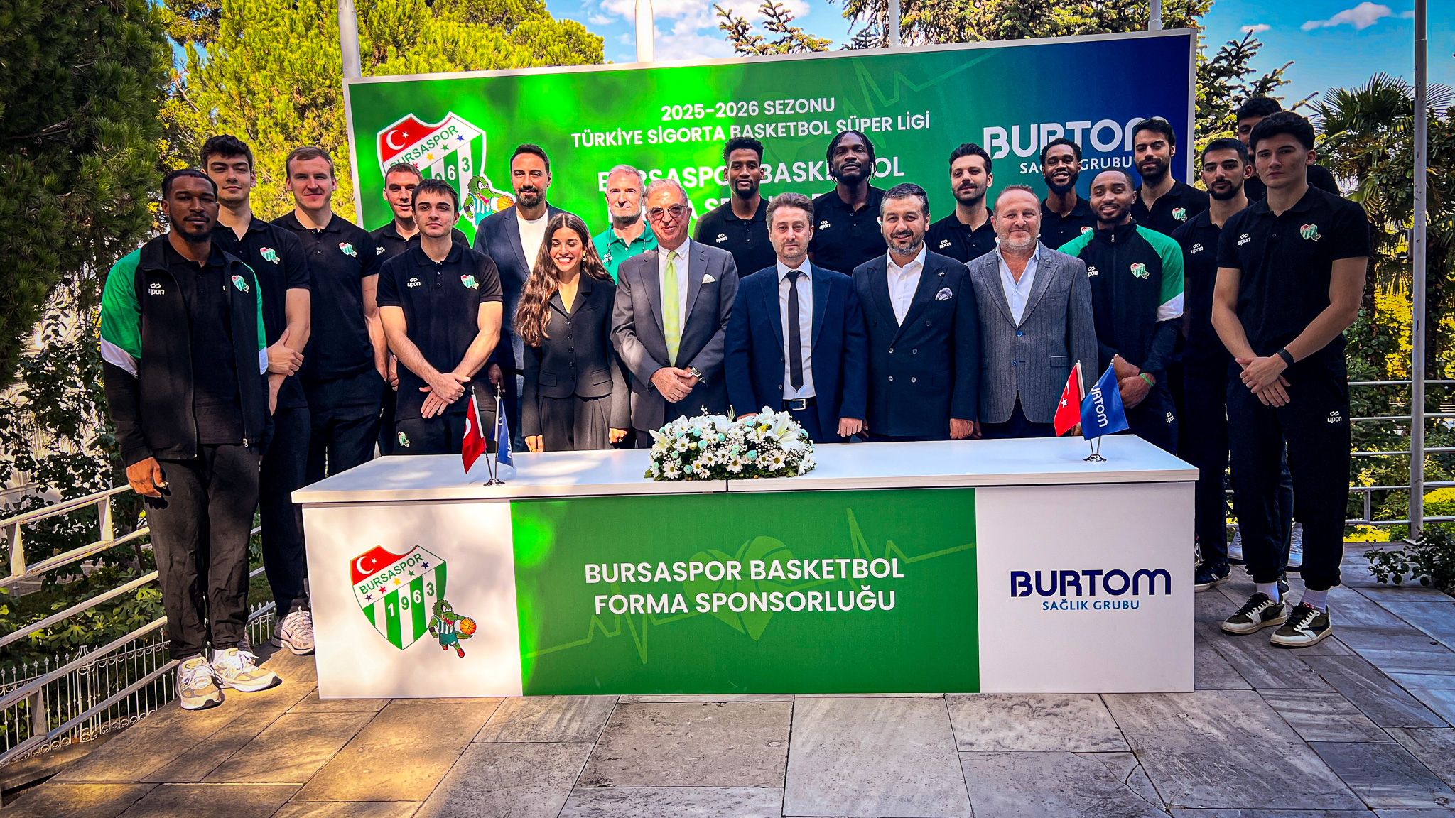 Bursaspor Basketbol’un yeni sponsoru BURTOM