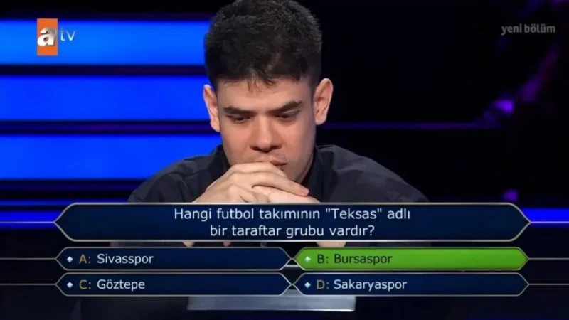 TV’de Teksas sorusu geldi