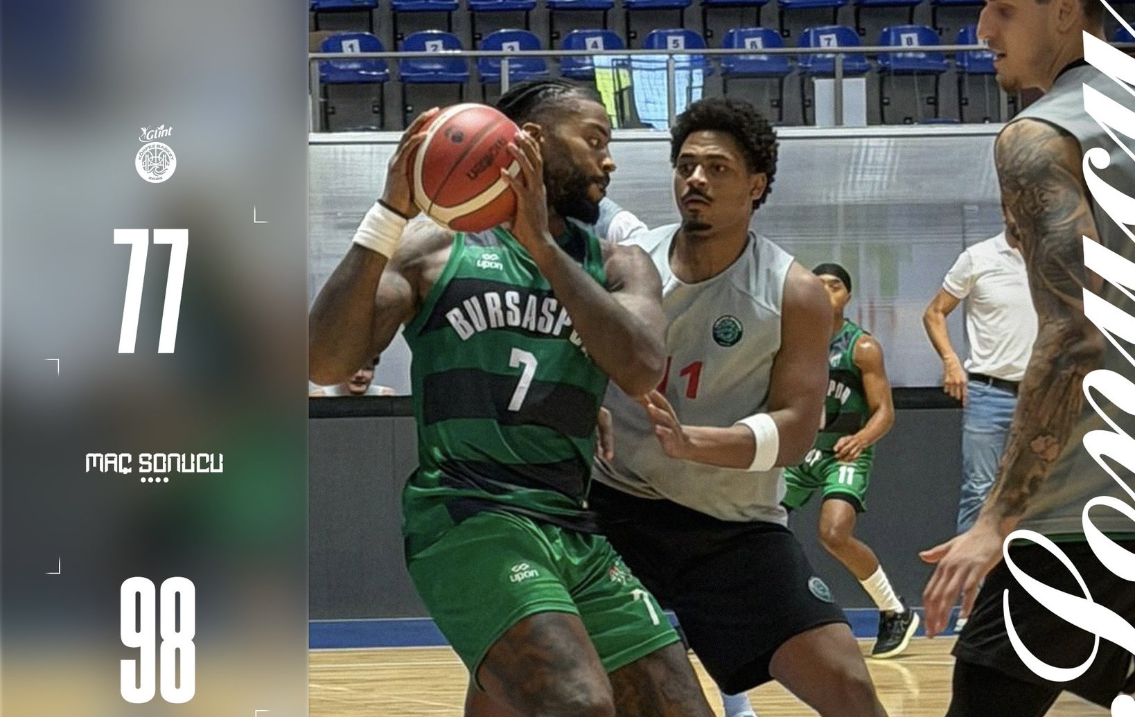 Bursaspor Basketbol farklı kazandı