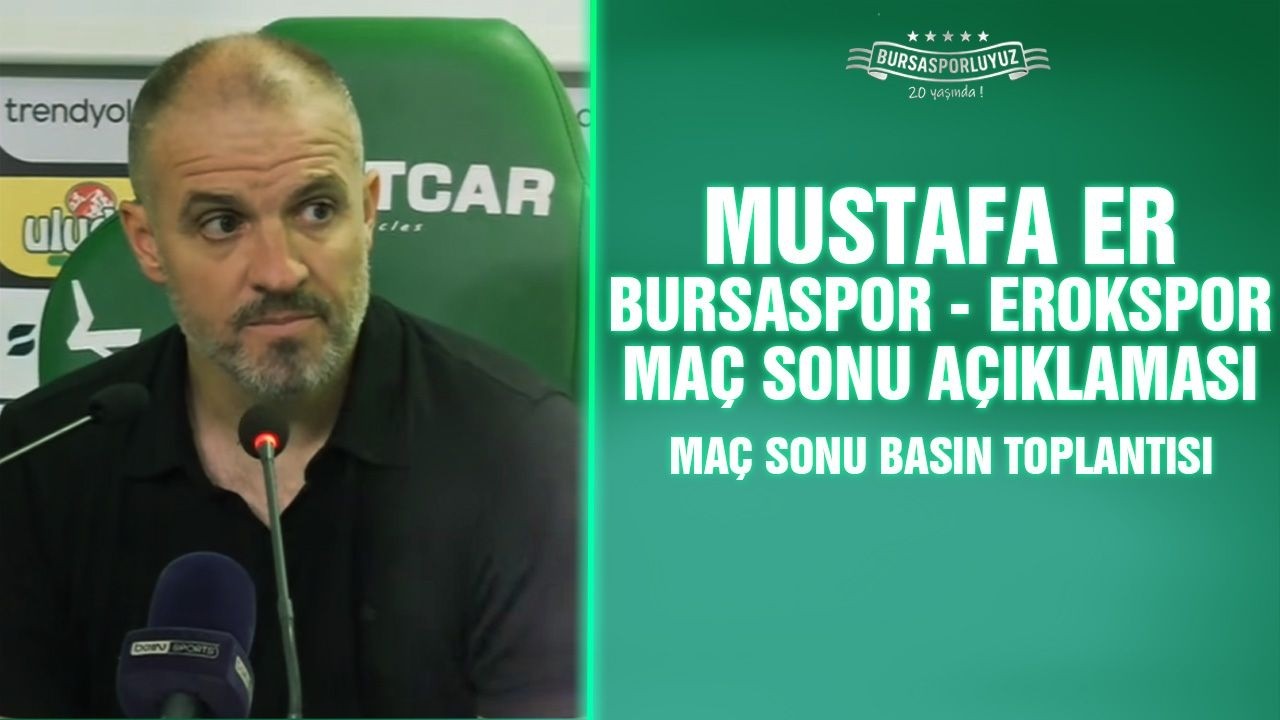 Mustafa Er: Becerisizdik!