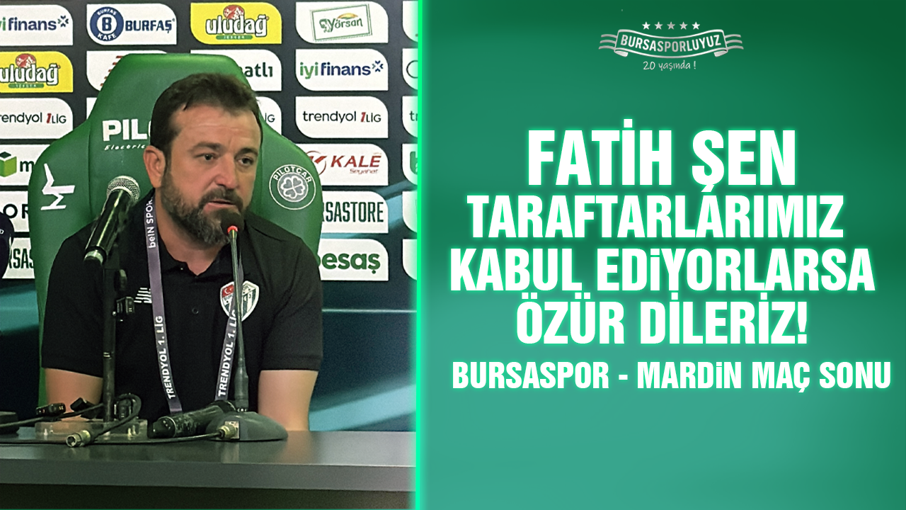 Fatih Şen: Elimizden geleni yaptık ama…